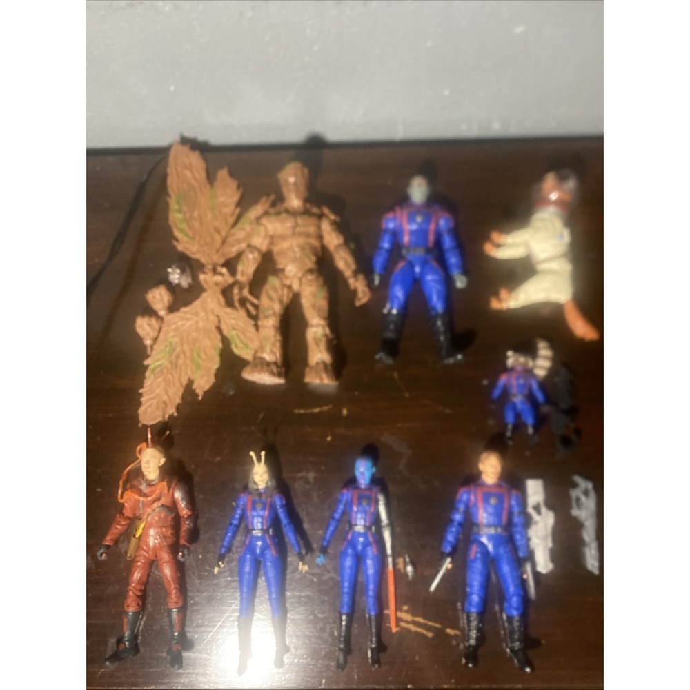 Marvel‎ Legends MCU Gardians of The Galaxy Vol.3 Lot Of 8 COMPLETE